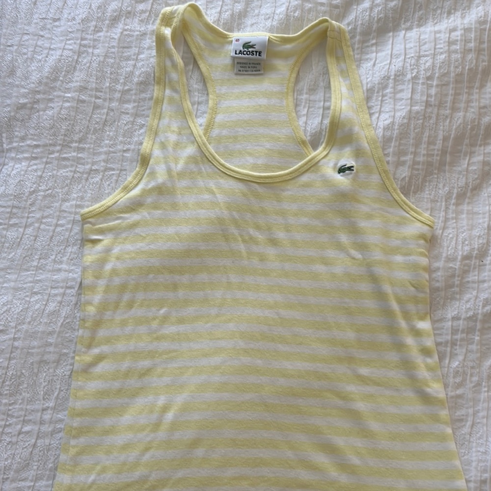 Lacoste tank top
